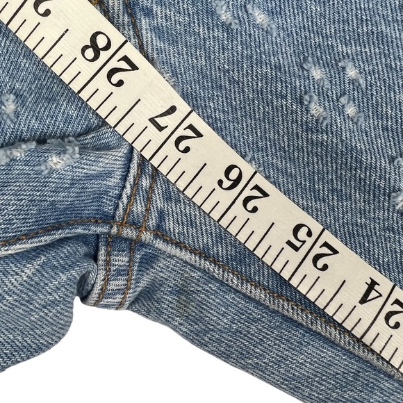 Levi’s 501 Skinny High Rise Snowflake Jeans Sz: 28W x 28L - Picture 13 of 16